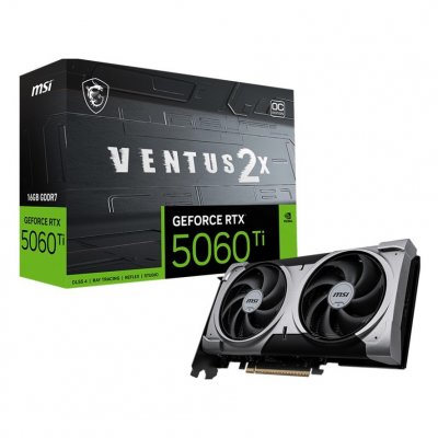 MSI  VENTUS GeForce RTX 5060 TI 16G 2X OC PLUS NVIDIA 16 G506T-16V2CP