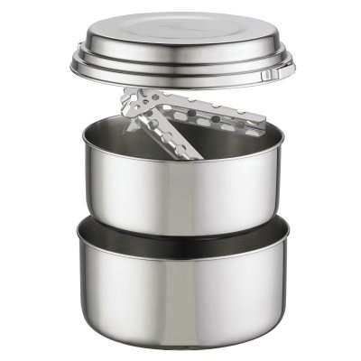 MSR  - Alpine 2 Pot Set - Popote taille 1,5 l / 2 l, gris