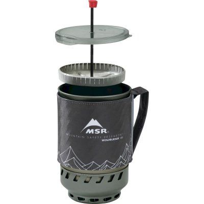 MSR  - WindBurner Coffee Press Kit 1.8 L taille 1,8 l, rouge