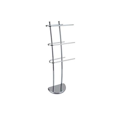 GENERIQUE Msv 140384 porte-serviettes sur pied m&eacute;tal chrom&eacute; 30 x 18,5 x 104 cm