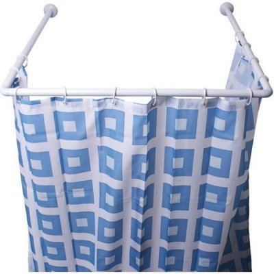Msv 140392 barre de douche inox blanc 80 x 80 x 80 cm