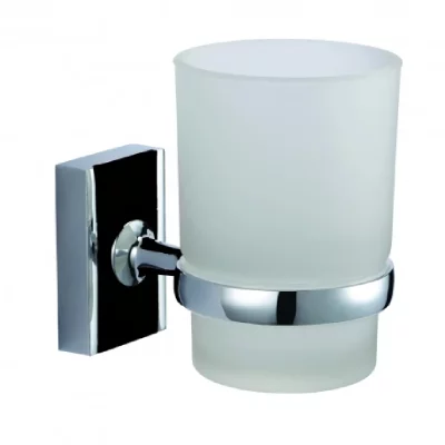 GENERIQUE MSV 141462 Argent, Transparent Support de brosse &agrave; dent mont&eacute; au mur