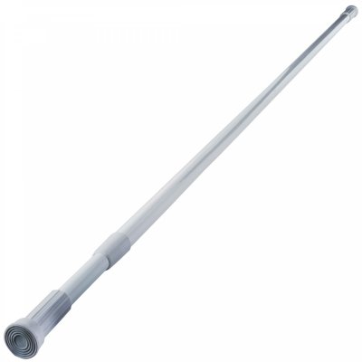 MSV  Barre de douche pour rideau Alluminuim 140-260cm Blanc