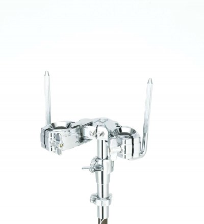 TAMA MTH1000BN s&eacute;rie Starclassic - Support de tom double sur grosse caisse - Nickel noir