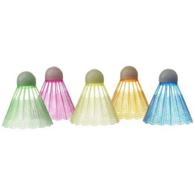 GENERIQUE MTS Sportartikel 970910 - Bo&icirc;te de rechange de 5 balles Badminton Aero Space