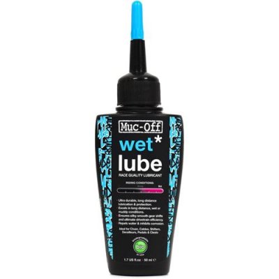MUC OFF  lubrifiant conditions humides wet lube pour chaine 50ml