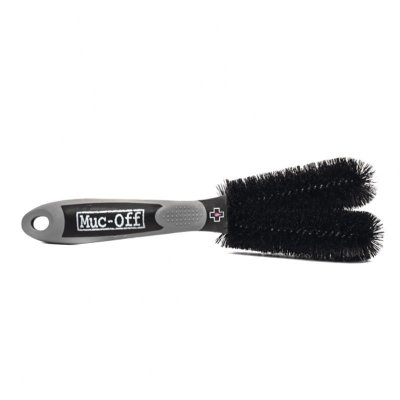 MUC OFF Muc-Off Two Prong Brush, Brosse de nettoyage
