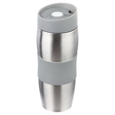 PARIS PRIX Mug double parroi isolant - D 7 x H 20 cm - Inox
