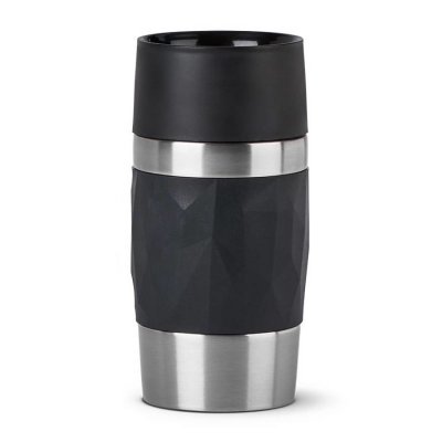EMSA Mug isotherme  de voyage COMPACT 0.3L Noir Multicolore 
