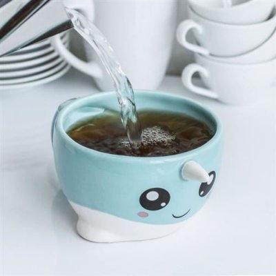 GENERIQUE Mugs NARWALMUG Mug, Bleu