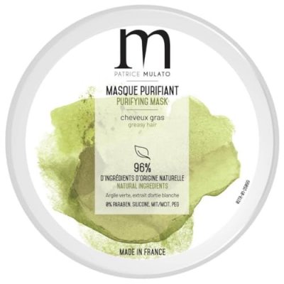 MULATO  Masque Purifiant Cheveux Gras Argila 150 ml