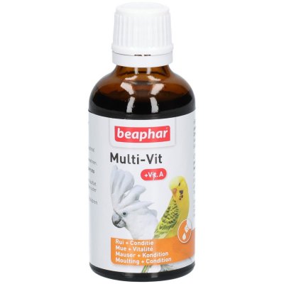 BEAPHAR Multi-Vitamines, Perruches Et Perroquets - 50 Ml