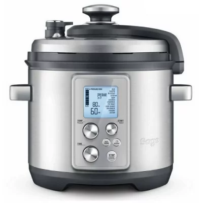 SAGE Multicuiseur 1100w inox bross&eacute;  - spr700bss4eeu1 - fast & slow pro