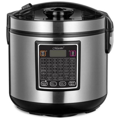 MAESTRO Multicuiseur -  - MR-793 - 5 L - 900 W - Noir Acier inoxydable