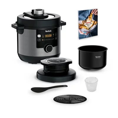 TEFAL Multicuiseur -  - CY7788 - Autocuiseur et friteuse &agrave; air - 14 programmes automatiques - Noir 