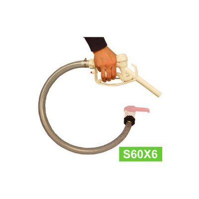 MULTICUVES  - Kit Vidange cuve eau 1000 L S60X6 - Tuyau 1 m + Pistolet