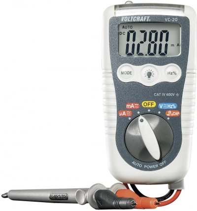 VOLTCRAFT Multim&egrave;tre num&eacute;rique  VC-20