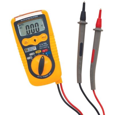 MULTIMETRIX  Multimetre num&acute;rique de poche - D&acute;tection de tension sans contact- 200mV a 600V