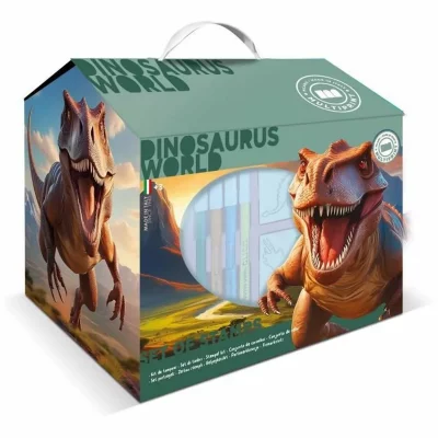 MULTIPRINT  Coffret tampons Jurassic World - 20 pi&egrave;ces