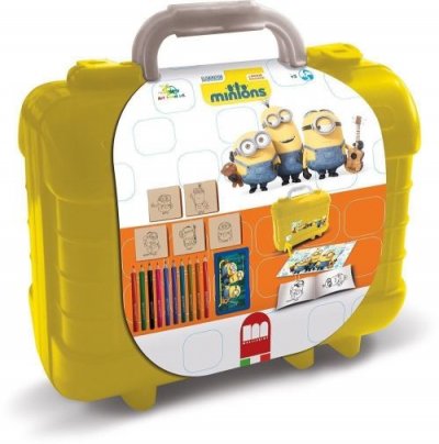 MULTIPRINT  Coloriage Minions 19 pi&egrave;ces jaune