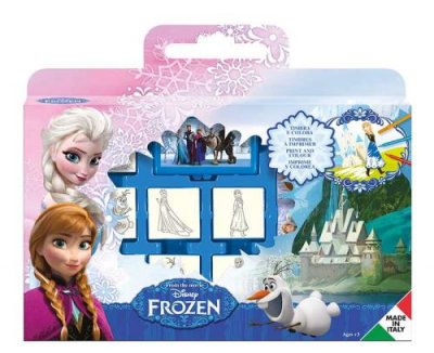 GENERIQUE Multiprint- Disney Die Eisk&ouml;nigin VALISETTE 7 TAMPONS LA Reine des NEIGES, 7883