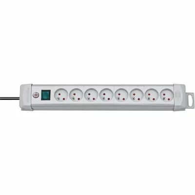 BRENNENSTUHL Multiprise Grise Premium-plus 8 Prises Avec Interrupteur