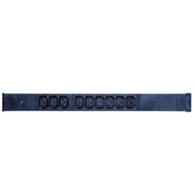 MCAD Multiprise rackable 19'' 9 prises C13 / cordon C14 avec voyant