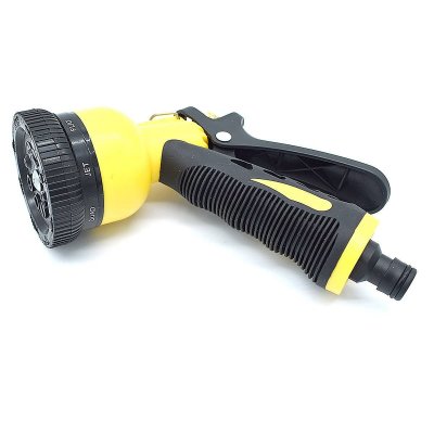 MULTITANKS  - Pistolet arrosage 8 positions jaune