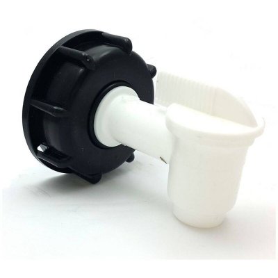 MULTITANKS  - Raccord S60x6 - Robinet Blanc gros d&eacute;bit