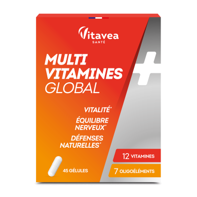 VITAVEA Multivitamines Global 45 g&eacute;lules Nutrisante