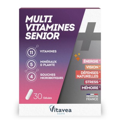VITAVEA Multivitamines Senior x 30 G&eacute;lules Nutrisante