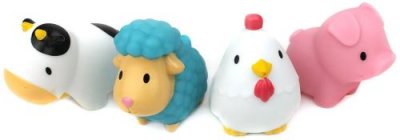 MUNCHKIN  4 Jouets De Bain Animaux De La Ferme