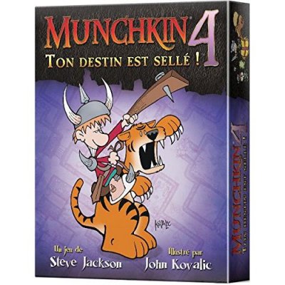 ASMODEE Munchkin - 4 - ton destin est sell&eacute; !