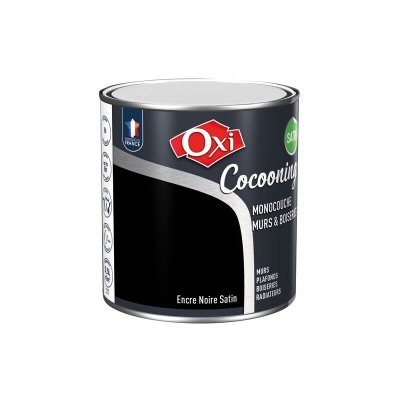 DURIEU Murs En Bois Satin&eacute; Encre Noire 50cl