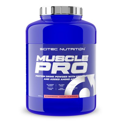 SCITEC NUTRITION Muscle Pro (2,5kg)Fraise Yogourt Whey Complex