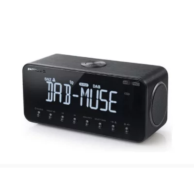 MUSE  - Horloge Radio Dab+/FM PLL Double Alarme + Bluetooth