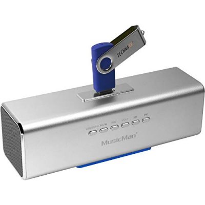TECHNAXX MusicMan MA Display Soundstation - Lecteur num&eacute;rique - argent