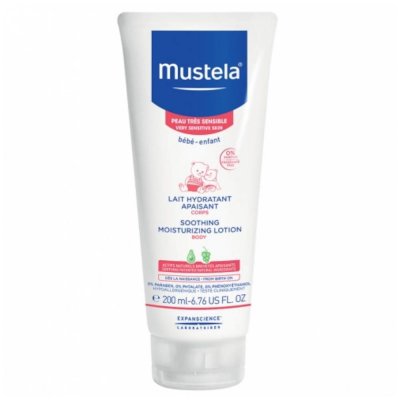 MUSTELA  B&eacute;b&eacute; Lait Hydratant Apaisant Peaux Tr&egrave;s Sensibles 200 ml