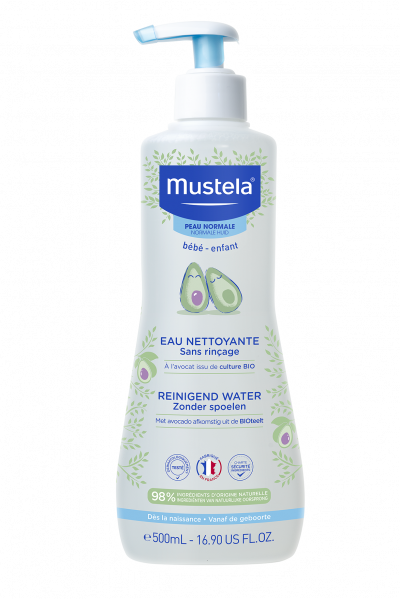 MUSTELA  b&eacute;b&eacute; lait nettoyant sans rin&ccedil;age &agrave; l'avocat 750 ml