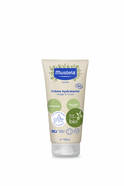 MUSTELA  Cr&egrave;me Hydratante Sans Parfum Bio 150ml