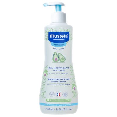 MUSTELA  Eau Nettoyante Sans Rin&ccedil;age 500ml
