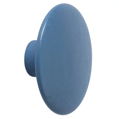 MUUTO  - Crochet mural """" The Dots """""""" single large, pale blue