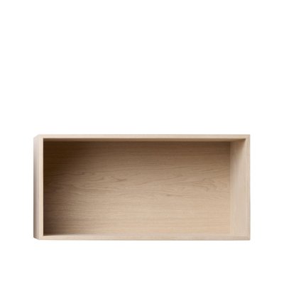 Muuto - Mini Stacked Module d'&eacute;tag&egrave;re syst&egrave;me, grand / ch&ecirc;ne