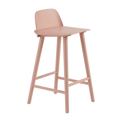 Muuto - Nerd tabouret de bar h 65 cm, tan rose