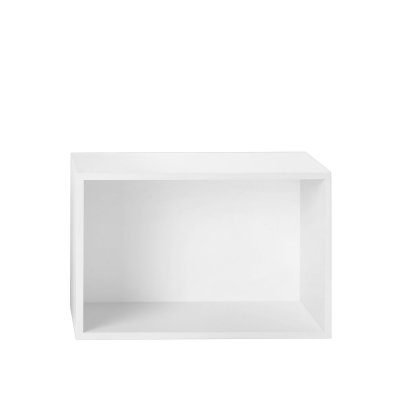 Muuto Stacked 2.0 avec paroi arri&egrave;re - grand - blanc
