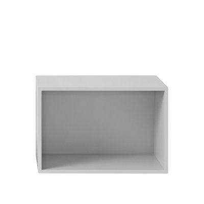 Muuto Stacked 2.0 avec paroi arri&egrave;re - grand - gris clair