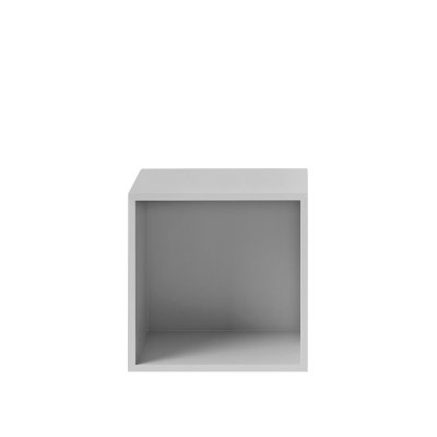 Muuto Stacked 2.0 avec paroi arri&egrave;re - medium - gris clair