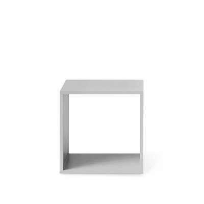 Muuto Stacked 2.0 sans paroi arri&egrave;re - medium - gris clair - gris clair - moyen