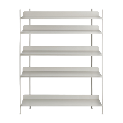 Muuto Syst&egrave;me d'&eacute;tag&egrave;res Compile - gris - Configuration 3