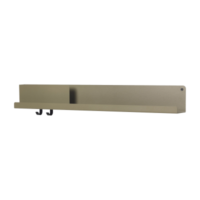 Muuto - Tablettes pli&eacute;es 96 x 13 cm, olive